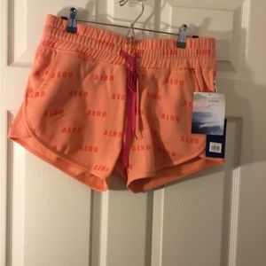 Aeropostale Shorts Aero Spellout Athletic Sporty Shortie Shorts Large